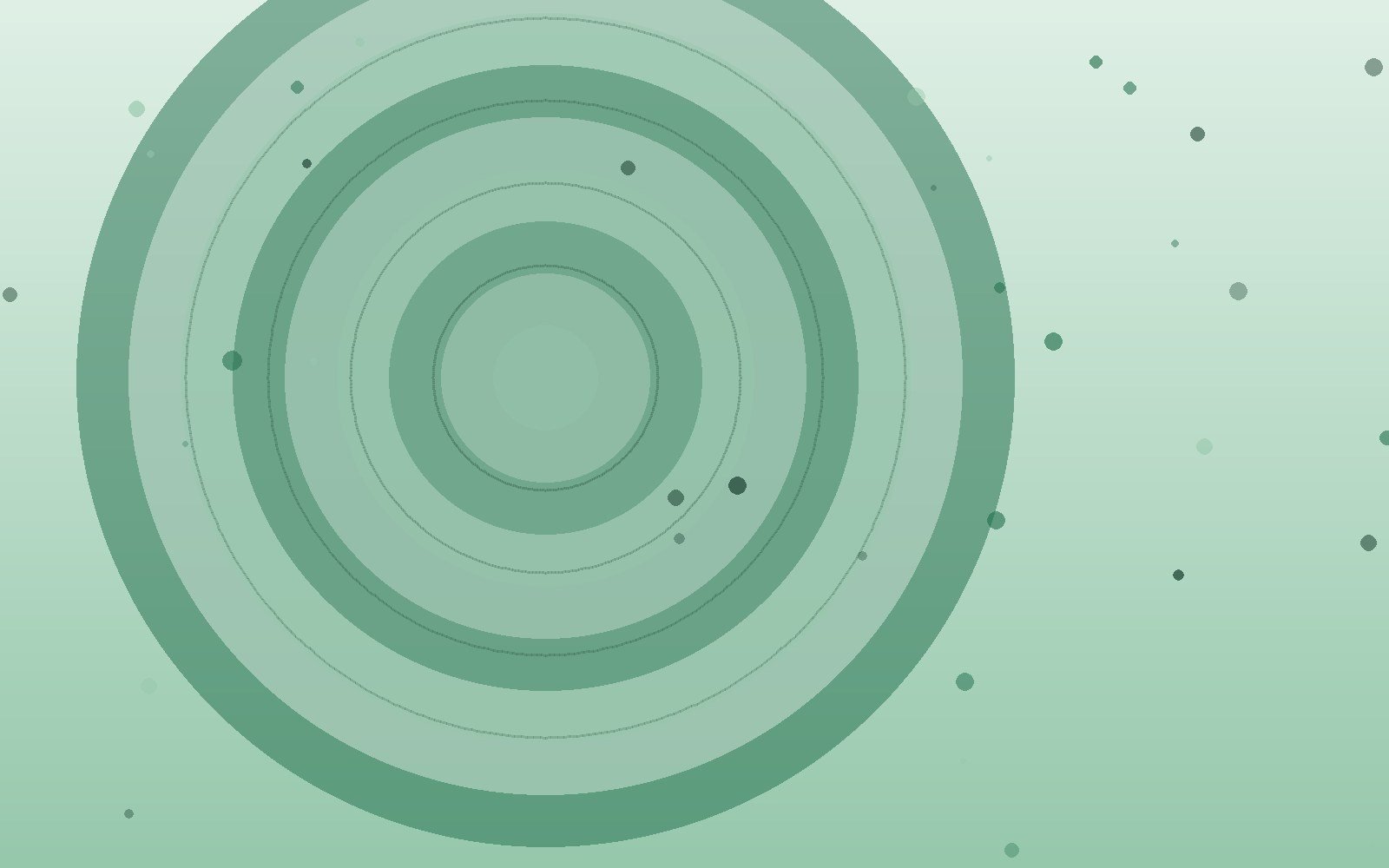 Abstract emerald-toned artwork with glowing concentric circles, illustrating the article “Diwali in Different Regions: Kali Puja, Bandi Chhor Divas, Jain Diwali and More”