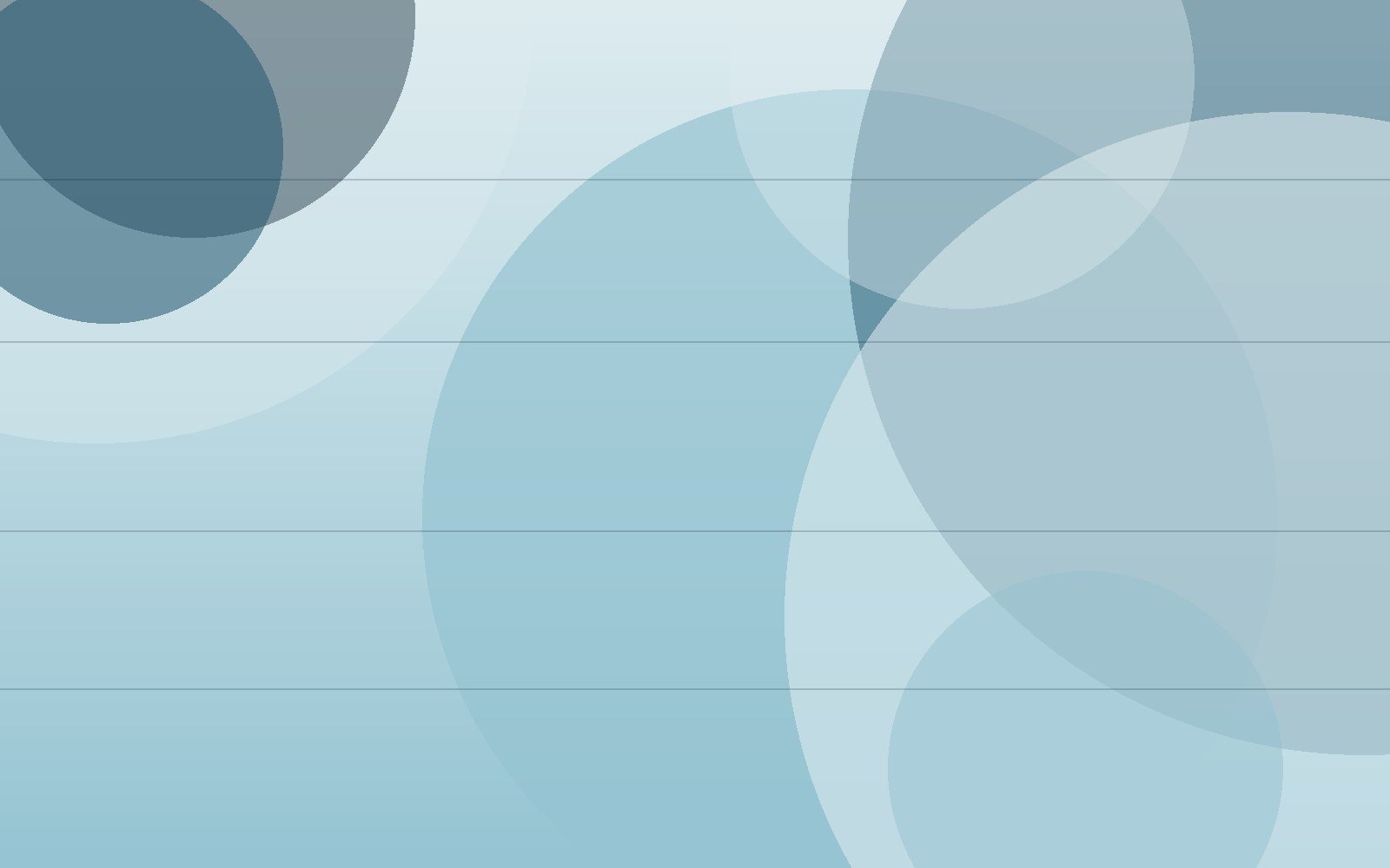 Abstract artwork in ocean tones with overlapping circles and fine horizontal lines
