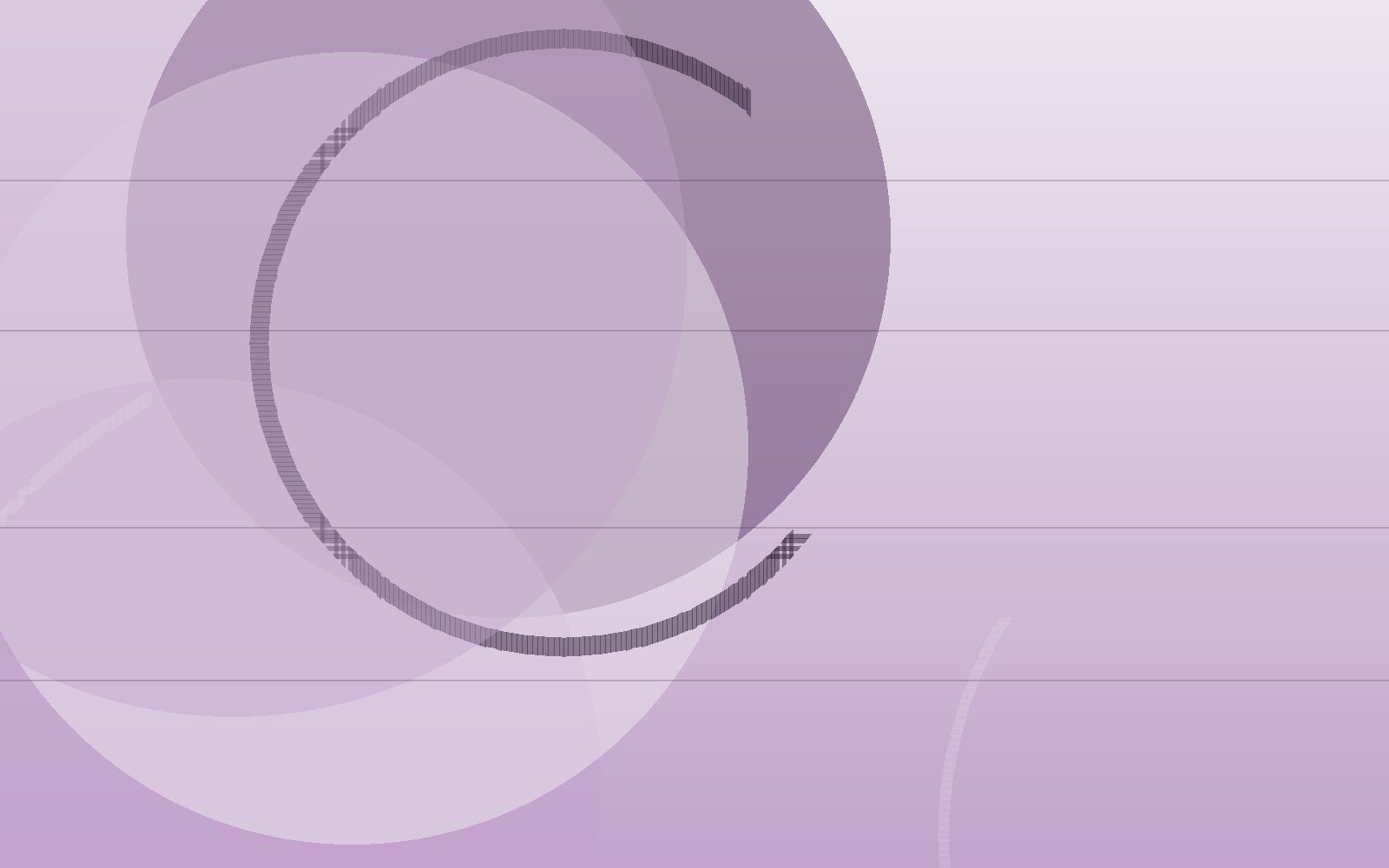 Abstract artwork in plum tones with overlapping circles and fine horizontal lines